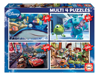 Educa Borras puzzle évolutif 4 en 1 Disney Pixar
