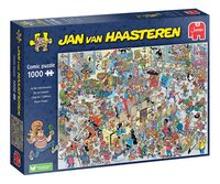 Jumbo puzzel Jan Van Haasteren Bij de kapper-Linkerzijde
