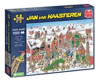 Jumbo puzzel Jan Van Haasteren Het dorp van de Kerstman-Linkerzijde