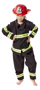 DreamLand déguisement Pompier taille 98-Image 4