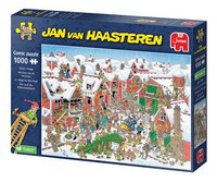 Jumbo Puzzle Jan Van Haasteren Le village du Père Noël-Côté droit