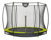 EXIT trampoline enterré avec filet de sécurité Silhouette Ground Ø 3,05 m lime-Avant