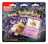 Pokémon Trading cards 4.5 Paldean Fates Tech Sticker Box blister ANG