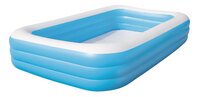 Bestway piscine gonflable Deluxe L 3,05 x Lg 1,83 x H 0,56 m-Côté gauche