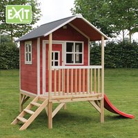EXIT maisonnette en bois Loft 300 rouge-Image 2