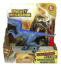 Dragon-i figuur Mighty Megasaur Mid Size Dinos Velociraptor-Vooraanzicht