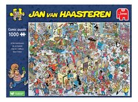 Jumbo puzzel Jan Van Haasteren Bij de kapper-Vooraanzicht