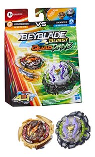 Beyblade Burst Quad Drive Dual Pack Destruction Ifritor & Stone Memesis