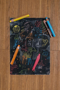 STABILO crayon de couleur Woody 3 en 1 épais - 6 pièces-Image 1
