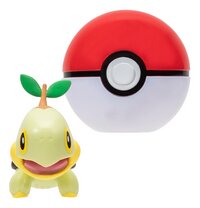 Pokémon Clip 'N' Go Wave 12 - Tortipouss + Poké Ball