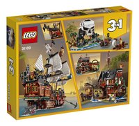 LEGO Creator 3-in-1 31109 Piratenschip-Achteraanzicht