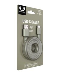 Fresh 'n Rebel câble USB-A - USB-C 2m Dried Green