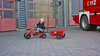 EXIT gocart Foxy Fire + aanhangwagen-Afbeelding 1