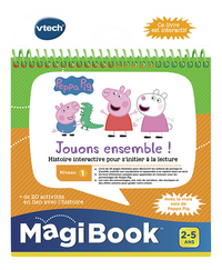 VTech Peppa Pig Magibook livre éducatif - Niv 1 - Jouons ensemble !