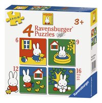 Ravensburger puzzle évolutif 4 en 1 Miffy