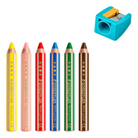 STAEDTLER crayon de couleur Noris Junior 3 en 1 - 6 pièces