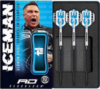 Red Dragon Dartpijl Set Steeltip Brass Gerwyn Price 'The Iceman' 22 gram