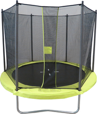 Ensemble trampoline Ø 2,44 m lime
