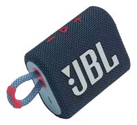 JBL haut-parleur Bluetooth GO 3 bleu/rose-Côté gauche