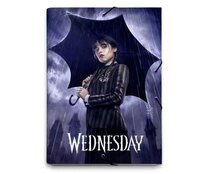 Farde à élastique Wednesday A4