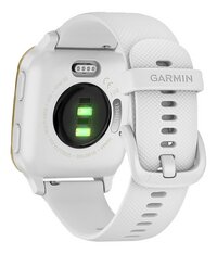 Garmin smartwatch Venu Sq White/Light Gold-Achteraanzicht