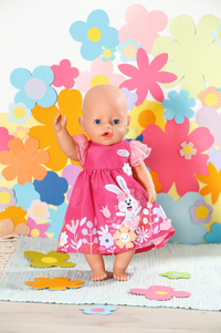 BABY born jurkje Dress Flowers-Afbeelding 1