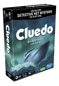 Cluedo Escape Game Sabotage op Zee-Linkerzijde