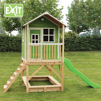 EXIT houten speelhuisje Loft 500 groen-Afbeelding 2