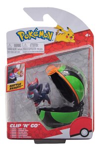 Pokémon Clip 'N' Go Wave 12 - Zorua & Dusk Ball-Vooraanzicht