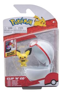 Pokémon Clip 'N' Go Wave 12 - Pichu & Premier Ball-Vooraanzicht