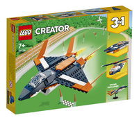 LEGO Creator 3 en 1 31126 L'avion supersonique
