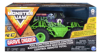 Spin Master auto RC Monster Jam Grave Digger 1/24-Vooraanzicht