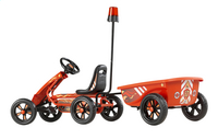 EXIT gocart Foxy Fire + aanhangwagen-Achteraanzicht