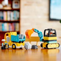 LEGO DUPLO 10931 Truck & Graafmachine met rupsbanden-Afbeelding 2