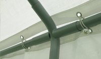 Tente de réception robuste en polyéthylène 6 x 6 m-Détail de l'article