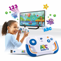 VTech ABC Smile TV Ma première console de jeu éducative-Image 1