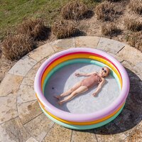 Swim Essentials piscine gonflable pour enfants Luxe Arc-en-ciel-Image 4