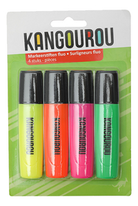 Kangourou fluostift Classic - 4 stuks-Vooraanzicht