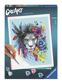 Ravensburger CreArt Boho Lion