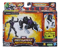 Actiefiguur Avengers Marvel Mech Strike Mechasaurs - Black Panther-Vooraanzicht