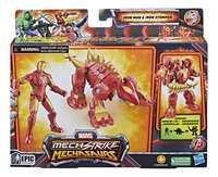 Actiefiguur Avengers Marvel Mech Strike Mechasaurs - Iron Man-Vooraanzicht