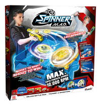 Toupie Spinner M.A.D. Deluxe Battle Pack-Côté gauche