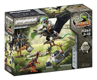 PLAYMOBIL Dino Rise 71263 Dimorphodon et rangers
