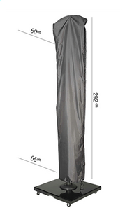 AeroCover beschermhoes voor hangparasol polyester 292 x 60 cm