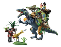 PLAYMOBIL Dino Rise 71260 Spinosaure et combattant-Avant