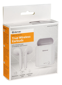 Denver True Wireless oortjes TWE-46 wit-Linkerzijde