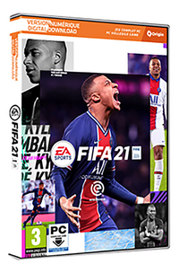 PC FIFA 21 NL/FR-Linkerzijde