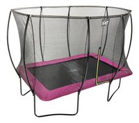 EXIT ensemble trampoline Silhouette L 3,66 x Lg 2,44 m rose-Vue du haut