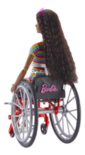 Barbie Fashionistas 166 - Barbie en chaise roulante arc-en-ciel-Arrière