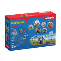 Schleich Set de jeu DINOSAURS La grande expédition volcanique-Arrière